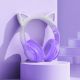 Εικόνα της Headset Hoco W42 Cat Bluetooth Purple/Grape