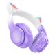 Εικόνα της Headset Hoco W42 Cat Bluetooth Purple/Grape