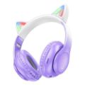 Εικόνα της Headset Hoco W42 Cat Bluetooth Purple/Grape