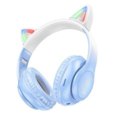 Εικόνα της Headset Hoco W42 Cat Bluetooth Crystal/Blue
