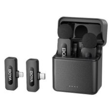 Εικόνα της Boya BY-V3 Combo Wireless Microphones USB-C & Lightning Black