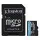Εικόνα της Κάρτα Μνήμης MicroSDXC Kingston Canvas Go! Plus 256GB Class 10 + SD Adapter SDCG4/256GB
