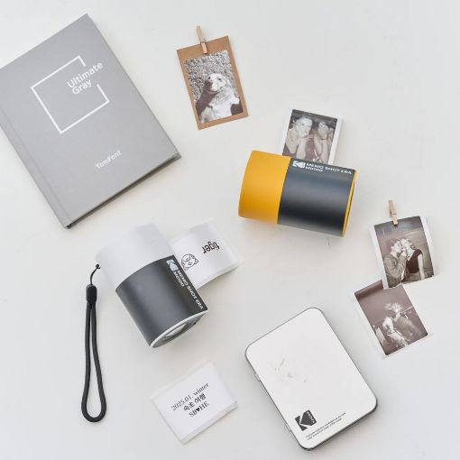 Εικόνα της Kodak Memo Shot Era Instant Camera & Photo Label Printer Yellow KOCAMMS100Y