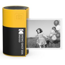 Εικόνα της Kodak Memo Shot Era Instant Camera & Photo Label Printer Yellow KOCAMMS100Y