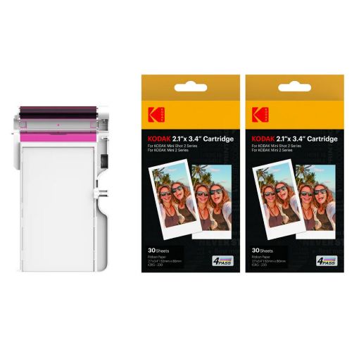 Εικόνα της Kodak Cartridge για Mini Shot Combo Printers & Cameras C210/C210R (5.3 x 8.6 cm) 30 Sheets ICRG-230