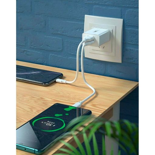 Εικόνα της Φορτιστής WK 2A Dual USB-A WP-U56