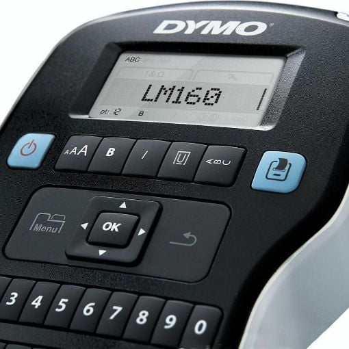 Εικόνα της Ετικετογράφος Dymo LabelManager 160 Qwerty Keyboard & 3x D1 Tapes 2181011
