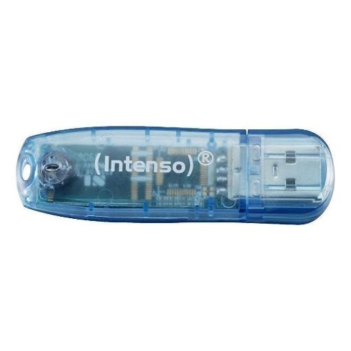 Intenso Rainbow Line 4GB USB 2.0 Stick Blue 3502450