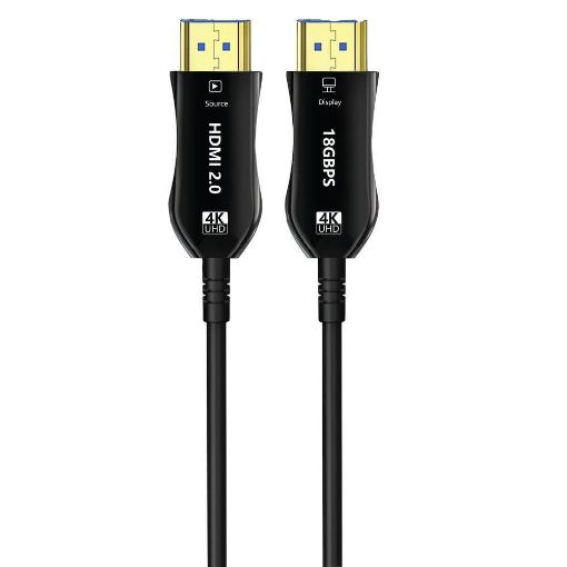 Εικόνα της Καλώδιο MediaRange HDMI Active Optical 4K 20m MRCS224