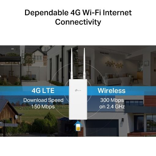Εικόνα της Router Tp-Link TL-MR100 Outdoor 4G LTE Wi-Fi