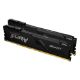 Εικόνα της Ram Kingston Fury Beast 32GB (2 x 16GB) DDR4-3200MHz CL16 RGB Black KF432C16BB2AK2/32