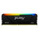 Εικόνα της Ram Kingston Fury Beast 16GB (1 x 16GB) DDR4-3200MHz CL16 RGB Black KF432C16BB12A/16
