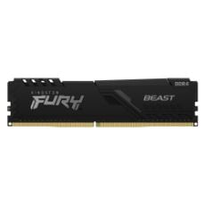 Εικόνα της Ram Kingston Fury Beast 8GB (1 x 8GB) DDR4-3200MHz CL16 RGB Black KF432C16BB2A/8