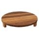 Εικόνα της Επιφάνεια Κοπής Secret de Gourmet με Λαβή 39x39x6cm Ξύλινη Καφέ 196313