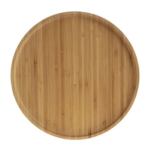 Εικόνα της Δίσκος Σερβιρίσματος Secret de Gourmet Bamboo 19.5x19.5x1.5cm Καφέ 160749