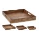 Εικόνα της Σετ Δίσκοι Σερβιρίσματος BOX37211 The Netherlands με Λαβές 3τμχ 48x20x1,5 cm Ξύλινοι Καφέ A65000940