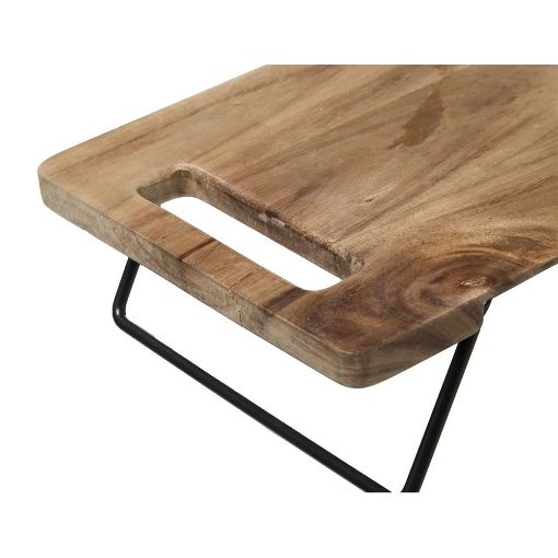 Εικόνα της Δίσκος Σερβιρίσματος Secret de Gourmet 48x20x1,5cm Ξύλινο Καφέ 173766