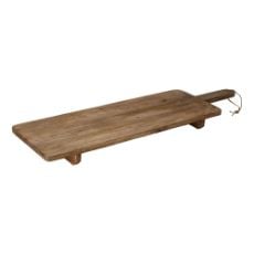 Εικόνα της Επιφάνεια Κοπής Excellent Houseware με Λαβή Ξύλο Mango 100x28,5x7,5cm Καφέ A53540030