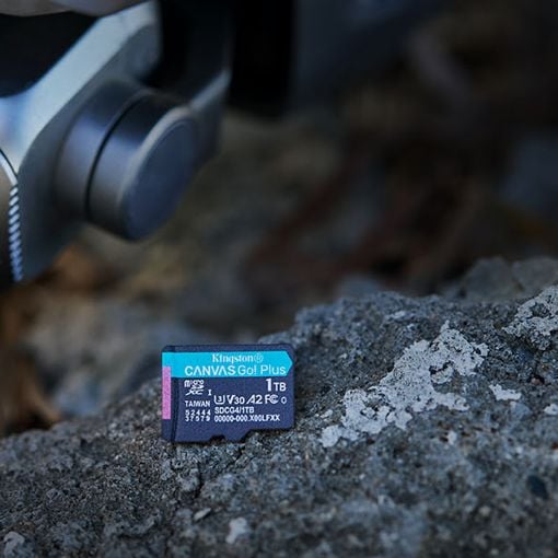 Εικόνα της Κάρτα Μνήμης MicroSDXC Kingston Canvas Go! Plus 64GB Class 10 + SD Adapter SDCG4/64GB