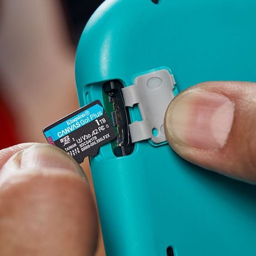 Εικόνα της Κάρτα Μνήμης MicroSDXC Kingston Canvas Go! Plus 64GB Class 10 + SD Adapter SDCG4/64GB