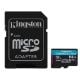 Εικόνα της Κάρτα Μνήμης MicroSDXC Kingston Canvas Go! Plus 64GB Class 10 + SD Adapter SDCG4/64GB
