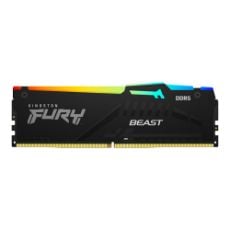 Εικόνα της Ram Kingston Fury Beast 8GB (1 x 8GB) DDR5-5200MHz CL40 RGB Black KF552C40BBA-8
