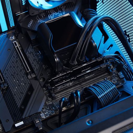 Εικόνα της Ram Kingston Fury Beast 32GB (2 x 16GB) DDR5-6000MHz CL36 Black KF560C36BBE2K2-32