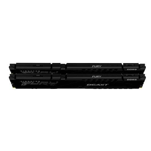 Εικόνα της Ram Kingston Fury Beast 32GB (2 x 16GB) DDR5-6000MHz CL36 Black KF560C36BBE2K2-32
