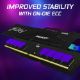Εικόνα της Ram Kingston Fury Beast 32GB (1 x 32GB) DDR5-6000MHz CL30 RGB Black KF560C30BBEA-32