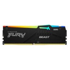 Εικόνα της Ram Kingston Fury Beast 32GB (1 x 32GB) DDR5-6000MHz CL30 RGB Black KF560C30BBEA-32