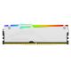 Εικόνα της Ram Kingston Fury Beast 32GB (2 x 16GB) DDR5-6000MHz CL30 RGB White KF560C30BWEAK2-32