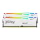 Εικόνα της Ram Kingston Fury Beast 32GB (2 x 16GB) DDR5-6000MHz CL30 RGB White KF560C30BWEAK2-32