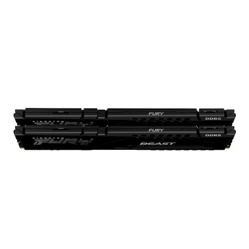 Εικόνα της Ram Kingston Fury Beast 64GB (2 x 32GB) DDR5-5600MHz CL36 Black KF556C36BBEK2-64