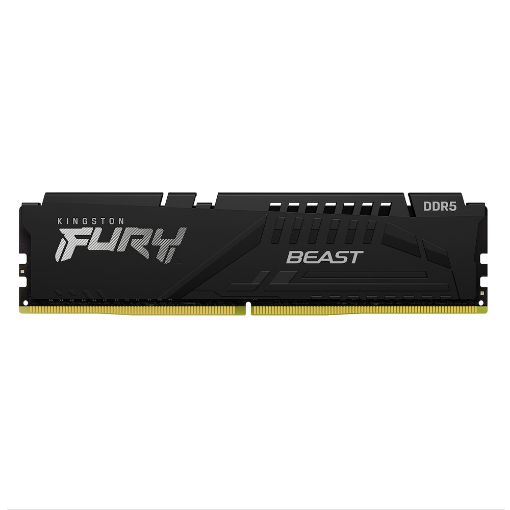 Εικόνα της Ram Kingston Fury Beast 64GB (2 x 32GB) DDR5-5600MHz CL36 Black KF556C36BBEK2-64