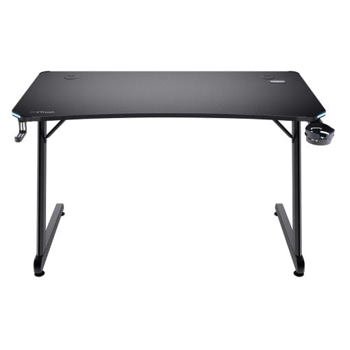 Εικόνα της Gaming Desk Trust GXT 709 Luminus RGB Black 25184