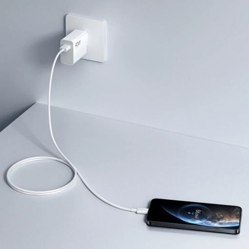 Εικόνα της Φορτιστής Xiaomi 90W USB-A HyperCharge Combo White BHR07ZBEU