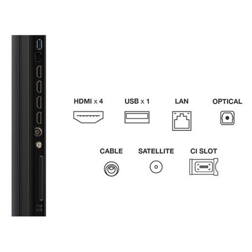 Εικόνα της Τηλεόραση TCL 55C6K 55" 4K QD-Mini LED Google TV HDR 144Hz (2025)