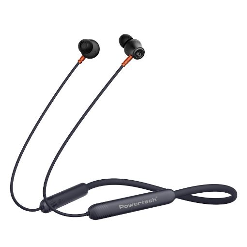 Εικόνα της Earphones Powertech Bluetooth Black PT-1228