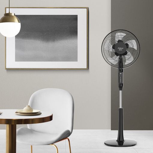 Εικόνα της Ανεμιστήρας Primo 24W 40cm με Τηλεχειριστήριο Μαύρος PRSF-80615D