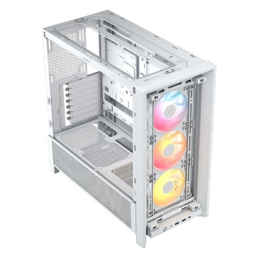 Εικόνα της Corsair Frame 4000D RS ARGB Tempered Glass White CC-9011297-WW