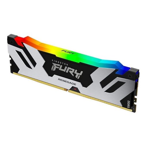 Εικόνα της Ram Kingston Fury Renegade 32GB (1 x 32GB) DDR5-6400MHz CL32 RGB Black/Silver KF564C32RSA-32