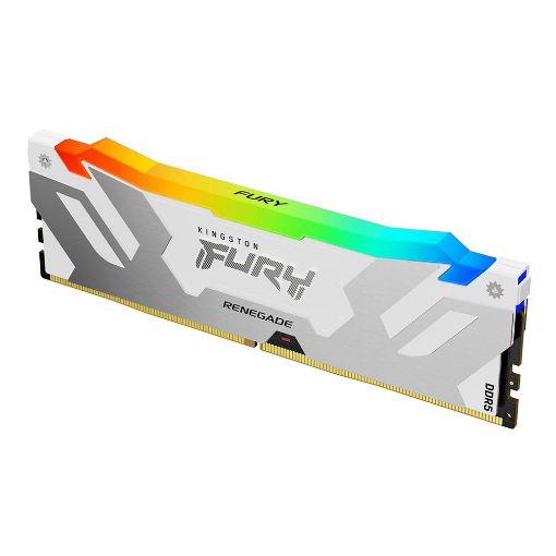 Εικόνα της Ram Kingston Fury Renegade 16GB (1 x 16GB) DDR5-6400MHz CL32 RGB White KF564C32RWA-16