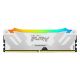 Εικόνα της Ram Kingston Fury Renegade 16GB (1 x 16GB) DDR5-6400MHz CL32 RGB White KF564C32RWA-16