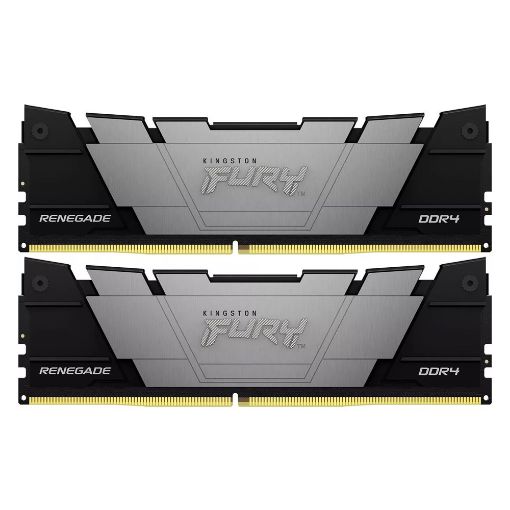 Εικόνα της Ram Kingston Fury Renegade 16GB (2 x 8GB) DDR4-3200MHz CL16 Black/Silver KF432C16RB2K2/16