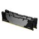 Εικόνα της Ram Kingston Fury Renegade 16GB (2 x 8GB) DDR4-3200MHz CL16 Black/Silver KF432C16RB2K2/16