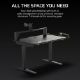 Εικόνα της Gaming Desk Corsair Platform:4 Elevate 120x76x74-122cm Black Laminate 120CF-9500055-WW