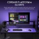 Εικόνα της Gaming Desk Corsair Platform:4 Elevate 120x76x74-122cm Black Laminate 120CF-9500055-WW