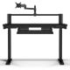 Εικόνα της Gaming Desk Corsair Platform:4 Elevate 120x76x74-122cm Black Laminate 120CF-9500055-WW
