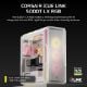Εικόνα της Corsair 5000T LX RGB iCUE Tempered Glass White CC-9011299-WW