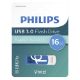 Εικόνα της Philips Vivid 16GB USB 3.0 Blue FM16FD00B/00